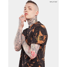 Orange Camo-splash T-shirt