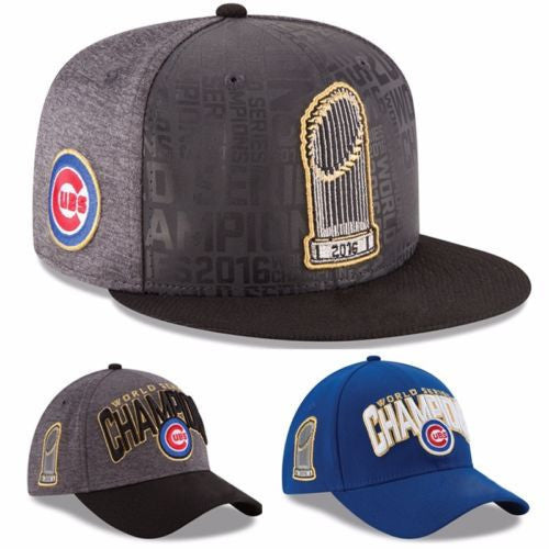 Chicago Cubs World Series Champions Caps - Bachelor Hut