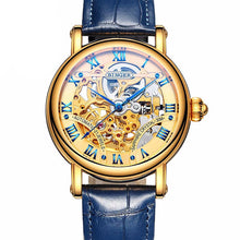 Switzerland Luxury Gold Self-Wind Skeleton Watch - Bachelor Hut