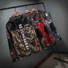 Camo Windbreaker