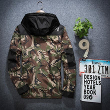 Camo Windbreaker