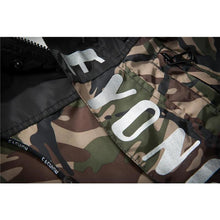 Camo Windbreaker