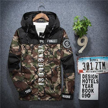 Camo Windbreaker