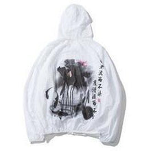 Chinese Kanji windbreaker