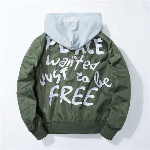 Green Peace hoodie