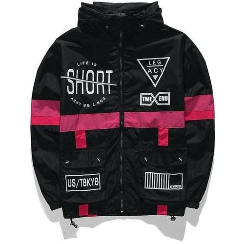 US/TOKYO Autumn Arcylic Windbreaker