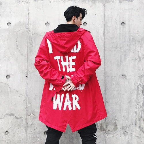 Against The World Trench coat