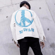 No War Denim Jacket