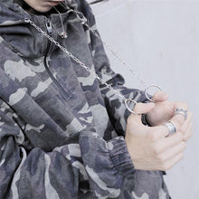 Chained Camo Hoodie