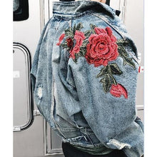 Floral Denim Jacket