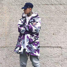 Purple Camo Trench