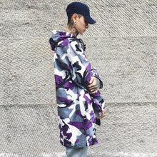 Purple Camo Trench