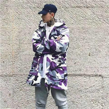 Purple Camo Trench