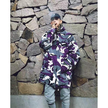 Purple Camo Trench