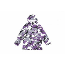 Purple Camo Trench