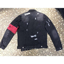 Destroyed Denim Patch Jacket V2