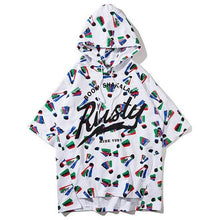 Rusty hooded t-shirt