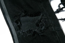 Destroyed track denim V2